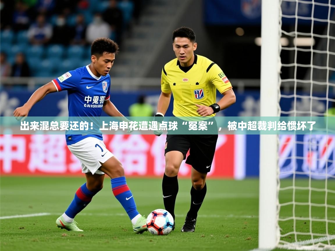 2025 意昂体育官网出来混总要还的！上海申花遭遇点球“冤案”，被中超裁判给惯坏了  第3张