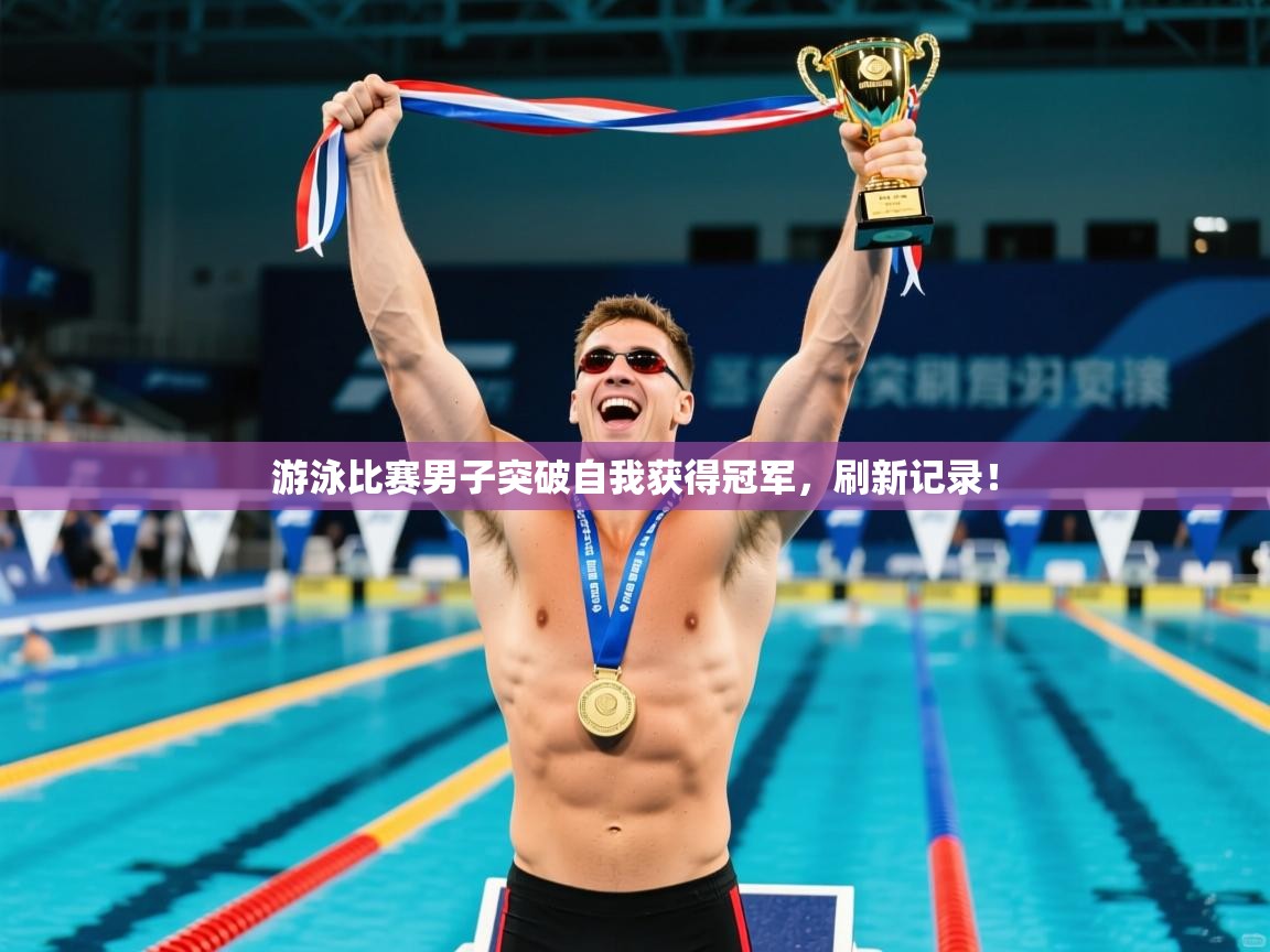 2025 意昂体育app游泳比赛男子突破自我获得冠军，刷新记录！  第1张