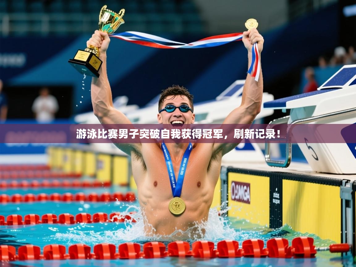 2025 意昂体育app游泳比赛男子突破自我获得冠军，刷新记录！  第4张