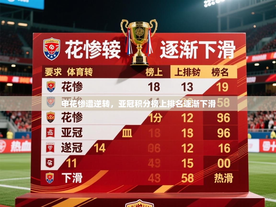 2025 意昂体育官网申花惨遭逆转，亚冠积分榜上排名逐渐下滑  第2张